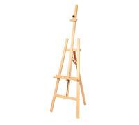 Caballete de madera portátil ajustable A-e, soporte plegable para pintura, manualidades y presentaciones, perfecto para artistas y adultos, modelo A 150