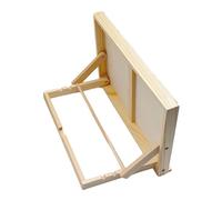 Caballete de mesa ajustable plegable de madera, caballete de artista, soporte de pintura para acuarela, pintura al óleo, bocetos, artistas, bocetos, caballete