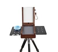 Caballete de Mesa Caja de madera plegable, portátil, instalación rápida, for estudiantes arte, bocetos al aire libre, especial, multifuncional, for viajes, pintura óleo(Type b)