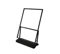 Caballete de metal ajustable, caballete de suelo para letrero de boda, caballete ligero para pósteres y pinturas
