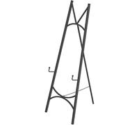 Caballete de metal ajustable para pintar, soporte de exhibición estable para artistas, principiantes y profesionales, caballete de dibujo negro de 120 cm