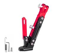 Caballete de Motocicleta para Harley Davidson Electra Glide 1965-2025,Bracket de Aleación de Aluminio Ajustable Kickstand Soporte Pata Cabra Lateral Moto,C