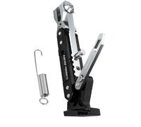 Caballete de Motocicleta para Honda GL 1800 Gold Wing 2025-, Soporte Lateral Ajustable de Aluminio, Antideslizante y Duradero,Silver