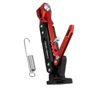 Caballete de Motocicleta para Honda Gold Wing GL1800 (SC47 SC68) 2001-2017, Soporte Lateral Ajustable de Aluminio, Antideslizante y Duradero,Red