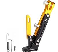 Caballete de Motocicleta para Panigale V4,Soporte Lateral Ajustable Pata de Cabra para Motocicleta Duradero Piezas Accesorios,Yellow