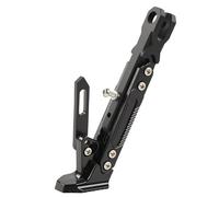 Caballete de Motocicleta para Triumph Speed Triple T595N 2002 2003 2004, Bracket de Aleación de Aluminio Ajustable Kickstand, Moto Modificación Estacionamiento,Black