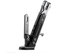 Caballete de Motocicleta para Yamaha XT 1200 Z Super Tenere 1200 XT1200Z XT1200ZE, Bracket de Aleación de Aluminio Ajustable Kickstand, Moto Modificación Estacionamiento,Silver