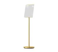 Caballete de viaje portátil para exhibición, diseño grueso para bodas, versátil uso vertical u horizontal, duradero, ligero, 28 x 121,5 cm