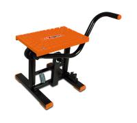 RTECH Caballete Elevador de Palanca Cross con Estante TPU Negro-Naranja