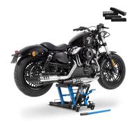 Caballete Elevador Tijera Moto Hidraulico ConStands Lift L negro/azul
