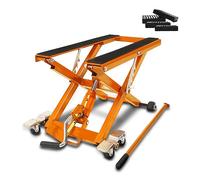 Caballete Elevador Tijera Moto Hidraulico ConStands Lift XL naranja incl. 4 bloq