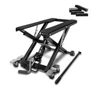 Caballete Elevador Tijera Moto Hidraulico ConStands Lift XL negro incl. 4 bloque