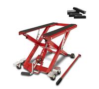 Caballete Elevador Tijera Moto Hidraulico ConStands Lift XL rojo incl. 4 bloques