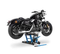 Caballete Elevador Tijera Moto Hidraulico ConStands Mid-Lift L negro-azul