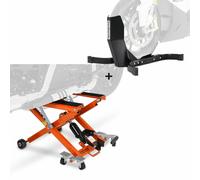 Caballete Elevador Tijera Moto Hidraulico ConStands Mid-Lift XL naranja