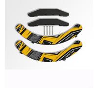 Caballete Estacionamiento Bici con Base Antideslizante | para soportes regulables, protege radios, evita interferencias, ideal taller mecánico, montaje rápido(Yellow)