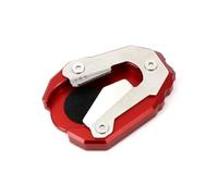 Caballete lateral de motocicleta Para Tiger 900 para RALLY PRO para para accesorios Para TIGER soporte lateral extensión almohadilla ampliadora(Rojo)