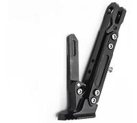 Caballete Lateral Motocicleta para KTM 790 Adventure 2023, Ajustable Moto Lateral Estacionamiento Pie Soporte, Pata Cabra Motocicleta Accesorios,Black