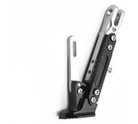 Caballete Lateral Motocicleta para KTM 790 Duke, Ajustable Moto Lateral Estacionamiento Pie Soporte, Pata Cabra Motocicleta Accesorios,Silver