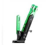 Caballete Lateral para Motocicleta para Ducati Streeighter V2,Ajustable Caballete de Motocicleta,Accesorios para Patadas Soporte para Pie Antideslizante,Green
