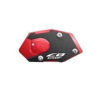 Caballete Lateral Placa De Extensión De Pata De Cabra CNC para H&on&da CB650F 2014 2015 2016 2017 2018, Almohadilla De Ampliación para Caballete Lateral(7)