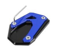 Caballete Lateral Placa Soporte Pata Lateral Motocicleta Para SUZUKI Para V-Strom 800 Para VStrom800 DE 2023 Extensión Cabra Base Ampliadora Motocicleta Extensión Soporte(Azul)