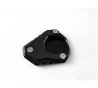 Caballete Lateral Soporte De Aluminio CNC para Motocicleta, Almohadilla Antideslizante para K&awasa&ki Ninja 400 2018(Black)