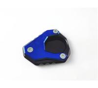 Caballete Lateral Soporte De Aluminio CNC para Motocicleta, Almohadilla Antideslizante para K&awasa&ki Ninja 400 2018(Blue)