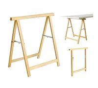 Caballete Madera de Pino Macizo 74x74cm Alto