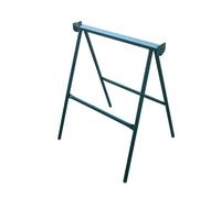Caballete Metálico Plegable - Alta Visibilidad Naranja, Duradero y Portátil, Ideal para Construcción y Arte (100 cm)