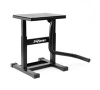 Caballete Moto Cross negro 29cm a 41cm Plataforma 29cm x 23cm