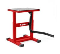 Caballete Moto Cross Rojo 29cm a 41cm Plataforma 29cm x 23cm