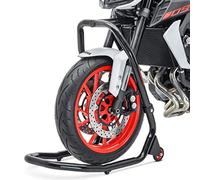 Caballete Moto Delantero a tija ConStands V4 Negro con Pin 27mm