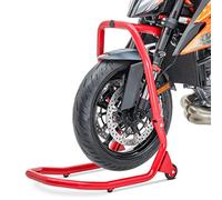 Caballete Moto Delantero a tija ConStands V4 Rojo con Pin 27mm