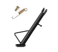 caballete moto Pata de cabra ajustable universal para motocicleta, soporte lateral para estacionar, trípode para scooter(22cm)