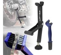 Caballete Moto Trasero elevador con kit limpia cadenas para mantenimiento