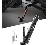 Caballete Motocicleta para Suzuki GSX-R 1100 1986-1998, Soporte Pie Estacionamiento Lateral Antideslizante Pata Scooter Caballete Moto Bracket,A Black