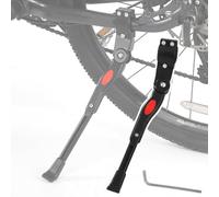 Caballete para Bicicleta para Genesis Croix de Fer 30, Soporte Trasero Antideslizante Y Ajustable De AleacióN De Aluminio,C-Black
