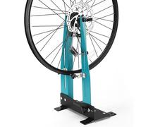 Caballete para centrado de bicicleta - Mantenimiento de rueda de bicicleta con llave para radios | Soporte para centrado de rueda ajustable para mecánico doméstico | Herramienta de reparación