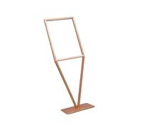 Caballete para exhibición de carteles, caballetes de metal ligero para logotipos de boda, pósteres de pintura, obras de arte