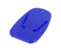 Caballete para Moto Almohadilla De Soporte Universal para Pata Cabra Motocicleta, Extensión para Lateral Estacionamiento(1pcs Blue)