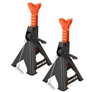 Soportes de gato SucceBuy, soportes de gato para coche con capacidad de 3/6 toneladas, altura ajustable de doble bloqueo para levantar SUV, camioneta, coche, UTV, ATV 3T