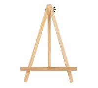 Caballete pequeño multifuncional de madera aplicado para sostener una pintura que muestra actividad para niños, no se deforma fácilmente, caballete de madera pequeño