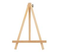 Caballete pequeño multifuncional de madera aplicado para sostener una pintura que muestra actividad para niños, no se deforma fácilmente, caballete de madera pequeño