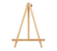 Caballete pequeño multifuncional de madera aplicado para sostener una pintura que muestra actividad para niños, no se deforma fácilmente, caballete de madera pequeño