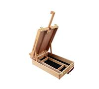 Caballete pintor de sobremesa liderpapel madera de haya barnizado con maletin 39x26x13cm certificado fsc - HA06