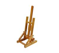Caballete pintor de sobremesa liderpapel madera de pino barnizado 34x16x13 cm certificado fsc.