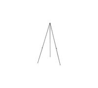 Caballete plegable universal de alta resistencia de instalaci n instant nea que se ajusta de 25"" a 63"" de alto, de aluminio negro