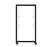 Caballete Plegable y autoportante para exhibiciones de Arte, Ideal para Bodas y exposiciones. 8 Soportes publicitarios para Fotos, Carteles y caligrafía (120 x 250 cm).