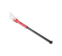 Caballete Resorte Oculto para Bici 16 Pulgadas | Aleación aluminio ligero, plegable para compacto, ideal viajes urbanos, desgaste diario(Red)
